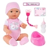 Image de Design- Poupée interactif Piccolina Love avec Accessoires et Beaucoup de Fonctions, 94209AA, Rose