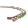 Image de Oehlbach Speaker Wire SP-7 - câble de Haut-Parleur stéréo Hi-FI - câble de Haut-Parleur avec OFC (cuivre sans oxygène) 2 x 0,75 mm² - câble de Haut-Parleur à Mini-Bobine - Transparent 30m en occasion ou reconditionné