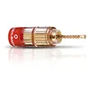 Image de Oehlbach 3022 Banana Solution Flex Connecteur Or - Pack de 4 en occasion ou reconditionné