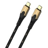 Image de Câble USB USB 3.2 Gen2 (USB 3.1 Gen2) USB-C mâle, USB-C mâle 1.00 m noir/or D1C9531