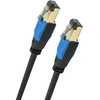 Image de D1C19351 RJ45 Câble réseau, câble patch CAT 8.1 0.50 m noir