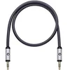 Image de Câble audio 60017 [1x Jack mâle 3.5 mm - 1x Jack mâle 3.5 mm] 5.00 m noir contacts dorés