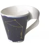 Image de Villeroy & Boch - NewWave Stars Mug avec anse, tasse élégante à motif Balance, porcelaine premium, adapté au lave-vaisselle, blanc/bleu, 300 ml en occasion ou reconditionné