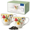 Image de Villeroy & Boch   Spring Awakening Lot De 2 Gobelets Avec Anse, Garanti Lave-Vaisselle, Compatible Micro-Ondes, Mug, Tasse À Café, Décorations De Pâques, Déco De Pâques, Porcelaine, Multicolore en occasion ou reconditionné