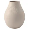 Image de Villeroy & Boch - Manufacture Collier Sand, Vase Haut Perle, 20 cm, Porcelaine Premium, Beige en occasion ou reconditionné