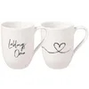 Image de Villeroy & Boch   Statement, Lot De 2 Mugs « Lieblingsoma », 280Ml, Porcelaine Premium, Blanc en occasion ou reconditionné