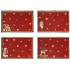 Image de Villeroy & Boch - Toy’s Delight Set de Table Anniversaire Gobelin 4 pièces Multicolore, Noël, Set de Table pour 4 Personnes, décoration, Motif de Noël, Coton, Polyester en occasion ou reconditionné