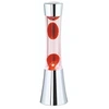Image de Lampe d'ambiance vintage chrome rouge - - Lava