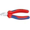 Image de Knipex 76 05 125 Pince Coupante De Côté Pour Electromécanicien Chromée Avec Gaines Bi-Matière 125 Mm