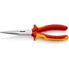 Image de Knipex Pince à Becs Demi-ronds Droits 2616200sb One Size