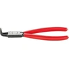 Image de Pince à circlips intérieurs, courbée, en acier inoxydable au chrome vanadium, pointes antidérapantes, Dimensions : J 11, Ø d'alésage 12-25 mm