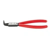 Image de Pince à circlips intérieurs, courbée, en acier inoxydable au chrome vanadium, pointes antidérapantes, Dimensions : J 21, Ø d'alésage 19-60 mm