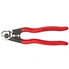 Image de Pince coupe-câble avec 2 profils de sertissage - 190mm de longueur - 5mm de coupe - 95 61 190
