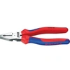 Image de Pince universelle démultipliée, tête polie, poignées à gaine en plastique, Long. : 225 mm, Capacité de coupe pour fil dur Ø 3,0 mm, corde à piano Ø
