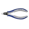 Image de Knipex-Werk 79 22 125 pour lélectronique et la mécanique de précision Pince coupante diagonale sans facette 125 mm