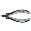 Image de Pince coupante latérale de précision pour électronicien ESD, à biseau, Modèle à petite facette, tête mini, Long. 120 mm