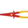 Image de Pince à becs demi-ronds VDE en plastique, Long. : 220 mm