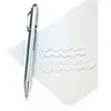 Image de Stylo à bille 4 couleurs rétractable, chromé