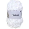 Image de Fil à pompons à tricoter CREATIVE POMPON UNI 200 GR -(...) - 18 Blanc