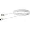 Image de KDAK30 532 3m F F Blanc câble coaxial - Câbles coaxiaux (F, F, Droit, Droit, 3 m, Mâle/Mâle)