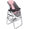 Image de Chaise haute Melange gris rose