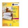 Image de Avery QuickPEEL Recycled Labels - Adhésif permanent - blanc naturel - 33.9 x 99.1 mm 1600 étiquette(s) (100 feuille(s) x 16 étiquettes adresses