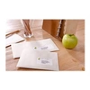 Image de QuickPEEL Recycled Labels - Adhésif permanent - blanc naturel - 67.7 x 99.1 mm 800 étiquette(s) (100 feuille(s) x 8 étiquettes adresses