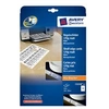 Image de Zweckform C32258-25 - Mat - perforé - blanc mat - 105 x 38 mm - 170 g/m² - 350 carte(s) (25 feuille(s) x 14 cartes