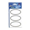 Image de Z-design etiquettes pour ménage ovale avery 59419
