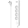Image de Quarx Multiprise 4P + 2 USB, câble 3G1 - 5mm2 - 1,5 mètre