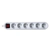 Image de Bloc multiprise avec interrupteur x6 DG-FB06KA blanc