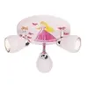 Image de Plafonnier LED à 3 lumières motif princesses Princess
