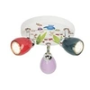 Image de Plafonnier LED à 3 lumières motif nature Birds