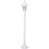 Image de Lampadaire exte9rieur NISSIE blanc me9tal verre IP44 E27 60W