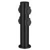 Image de - Dody Borne Avec 4 Prises Noir - E27 Led Xw