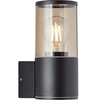 Image de Applique Extérieure Sergioro - - Aluminium/Plastique - Noir Depoli - E27 20W - Ip44