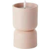 Image de Lampe De Table D'Extérieur - - Lovere - Forme Bougie - Plastique - 3 W - Beige Et Brun Clair