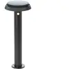 Image de Borne Extérieure - - Alvero - Led Et Solaire - Dtecteur De Mouvement - Métal Et Plastique - 4 W - Noir