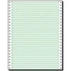 Image de Computer Paper - Perforé - lignes vertes - 305 x 240 mm - 60 g/m² - 2000 feuille(s) papier uni