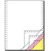 Image de DIN-Computer paper - Perforé - blanc, jaune, rose - 240 x 305 mm - 60 g/m² - 500 feuille(s) papier uni