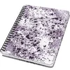 Image de Carnet Jolie 'Violet Marble', 120 pages