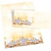 Image de Christmas Motif Paper Glitter Stars - A4 (210 x 297 mm) - 90 g/m² - 100 feuille(s) papier à motifs