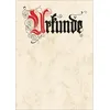Image de Sigel DP548 Lot de 12 feuilles de papier cartonné A4 85 g style calligraphie "Urkunde" en langue allemande (Import Allemagne) en occasion ou reconditionné