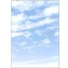 Image de - papier design, format A4, 90g/m2, motif "Nuages" , 100f