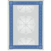 Image de Design Paper Securities blue - Bleu sécurité - A4 (210 x 297 mm) - 185 g/m² - 20 feuille(s) papier à motifs