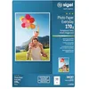 Image de SIGEL Ip714 Papier Photo Everyday Jet d'encre, Ultra Brillant, Format A4 (21 X 29,7 cm), 170 G/M², 50 Feuilles en occasion ou reconditionné