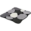 Image de Kleine Wolke 8972926331 Stone Tapis de bain Noir 65 x 55 cm