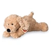 Image de Peluche chien beige souple Hermann 28 cm