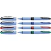 Image de Schneider One Hybrid N 5 183594 Lot de 4 stylos rollers indélébiles avec épaisseur de trait 0,5 mm et pointe hybride pour needlespitze) Noir/bleu/rouge/vert en occasion ou reconditionné