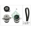 Image de Pompe À Eau + Kit De Courroie De Distribution 530016730 Ina Ina 530016730 Seat;Skoda;Volkswagen